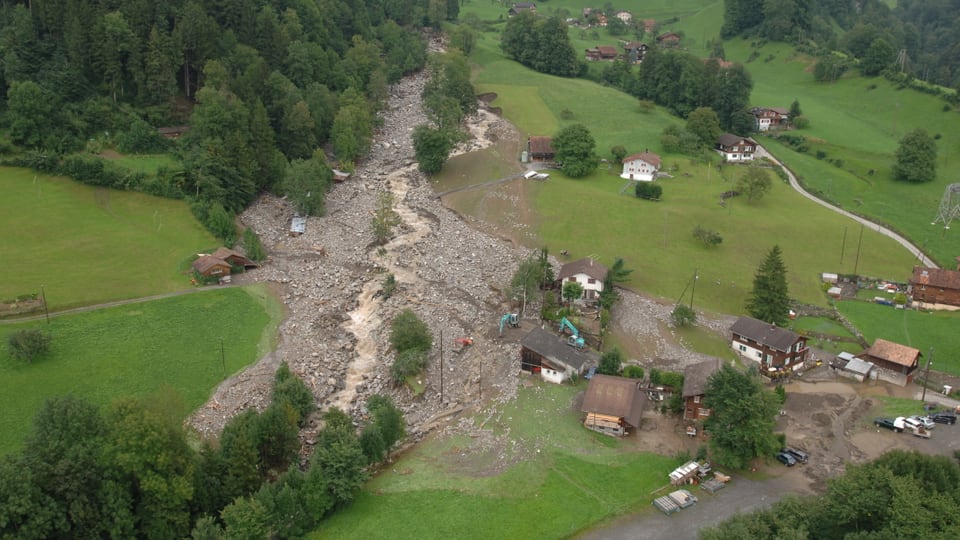 Das grosse Unwetter richtete im Jahr 2005 grosse Verwüstungen an.