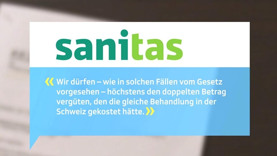 Stellungnahme Sanitas