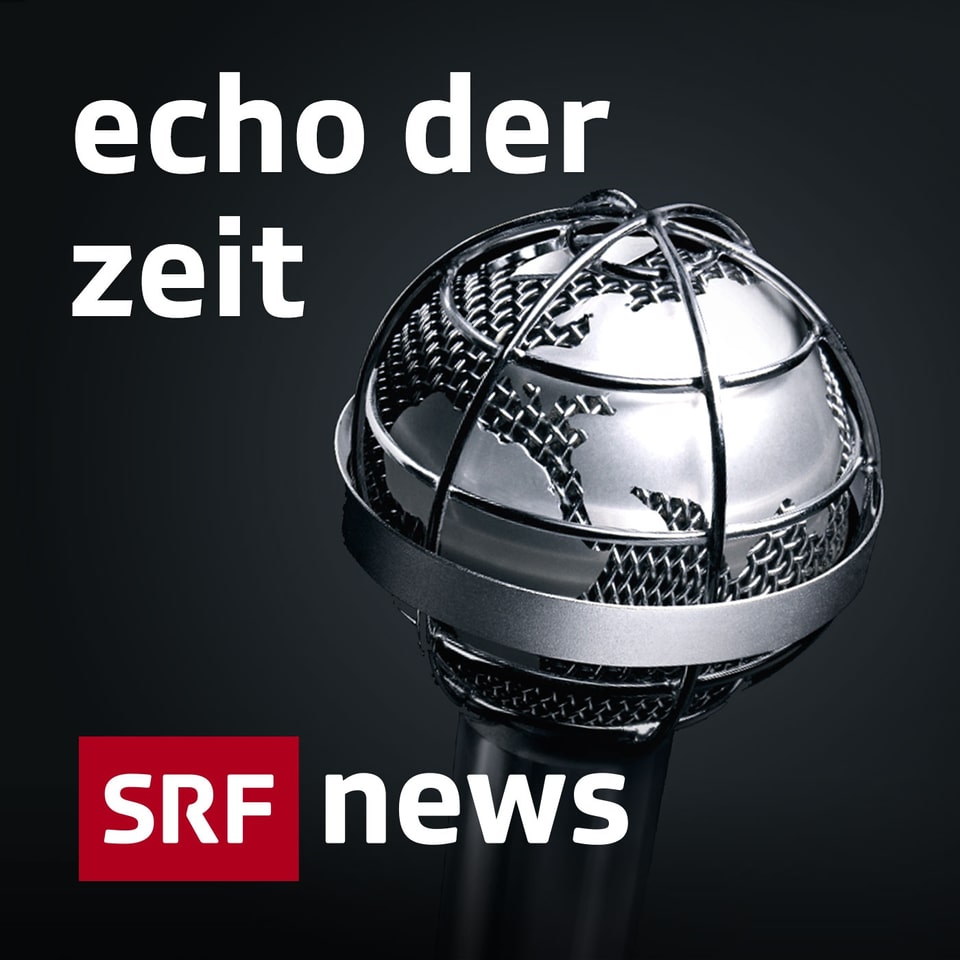 Silbriger Globus auf Mikrofon.
