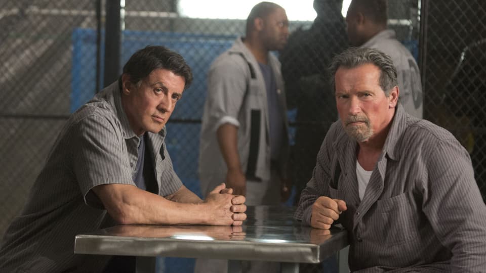 Sylvester Stallone und Arnold Schwarzenegger im neuen Gefängnis-Action-Movie: «Escape Plan».