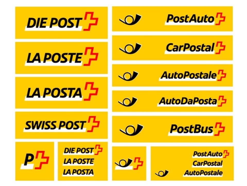 Altes Post Logo