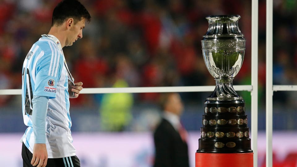 Lionel Messi bleibt mit Argentinien ohne grossen Titel.