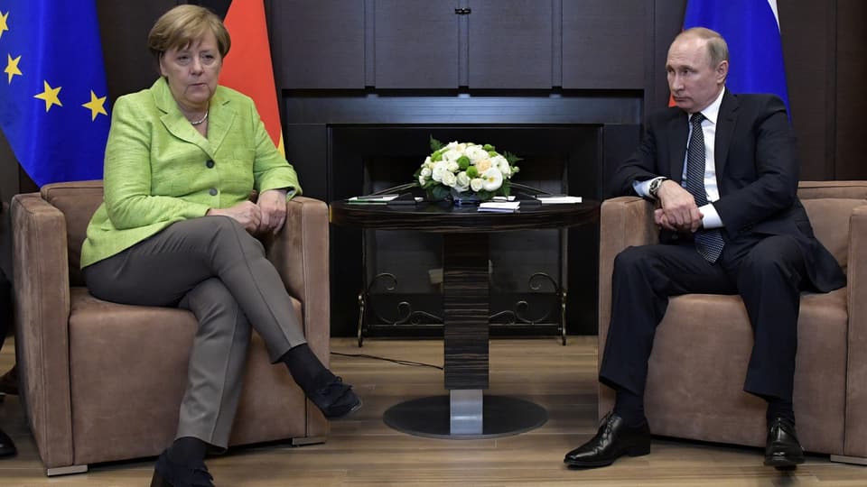 Bilanz des Treffens Merkel-Putin: «Man mag sich einfach nicht»