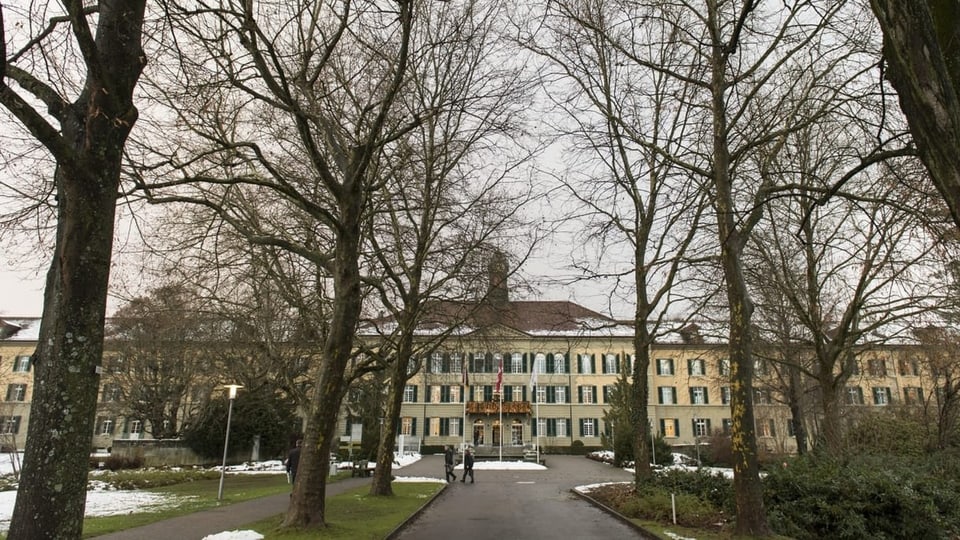 Der Zentralbau der Universitaeren Psychiatrischen Dienste Bern UPD in Bern.