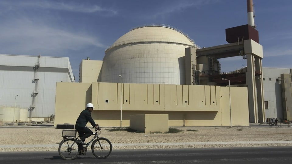 Iranisches Atomkraftwerk Bushehr.