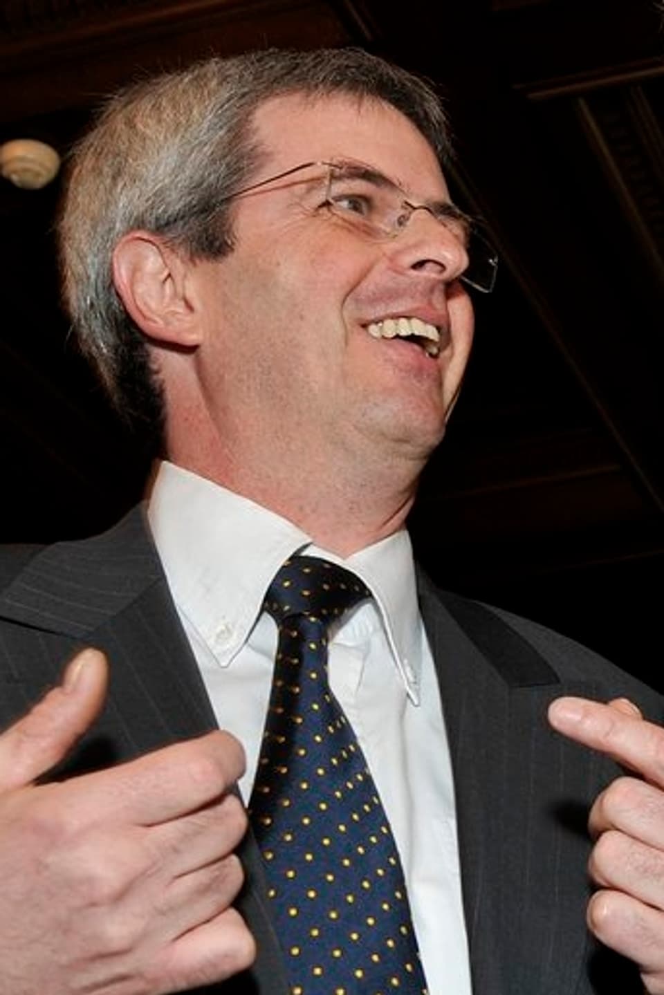 Heinz Müller lachend im Jahr 2009