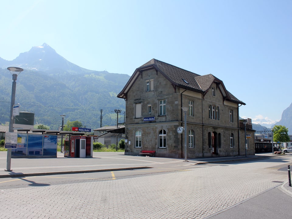 Bahnhof Näfels.