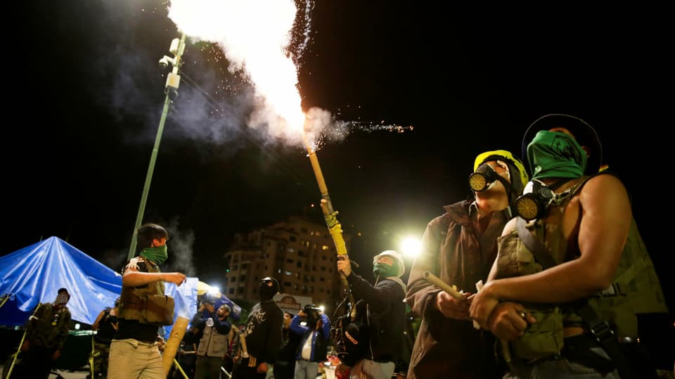 Die Erleichterung in Bolivien ist gross, viele feiern auf der Strasse