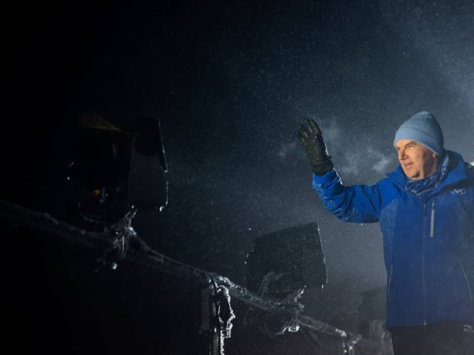 Ihm weht eisiger Wind entgegen Thomas Bach.