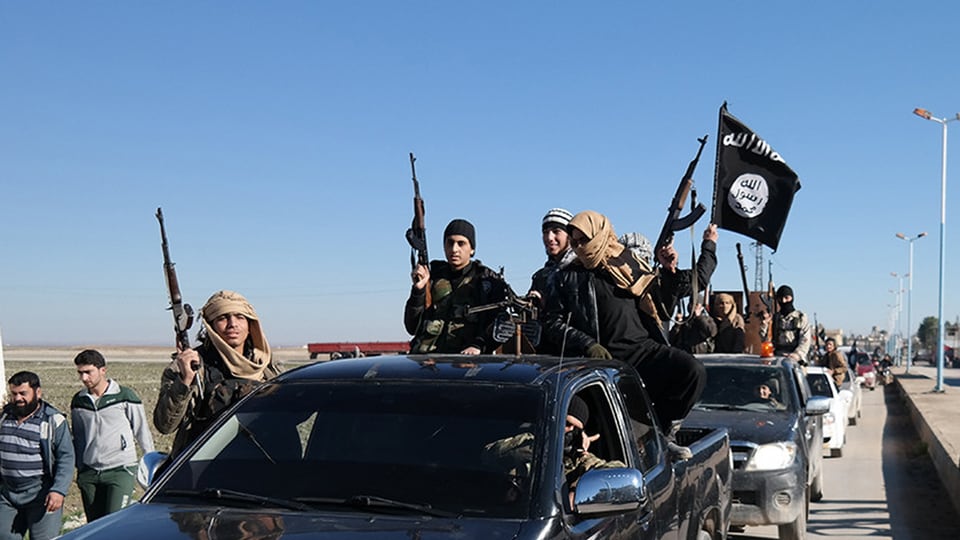 IS-Kämpfer in Syrien