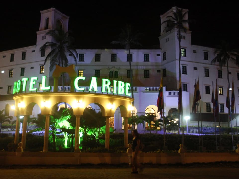 Aussenaufnahme des Hotels in Cartagena