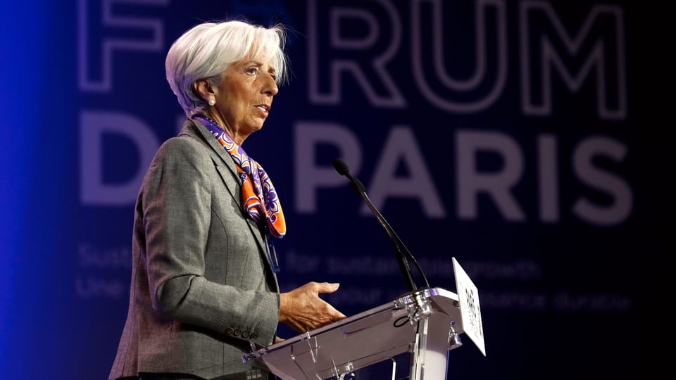 Abtretende IWF-Chefin Christine Lagard erntet viel Lob