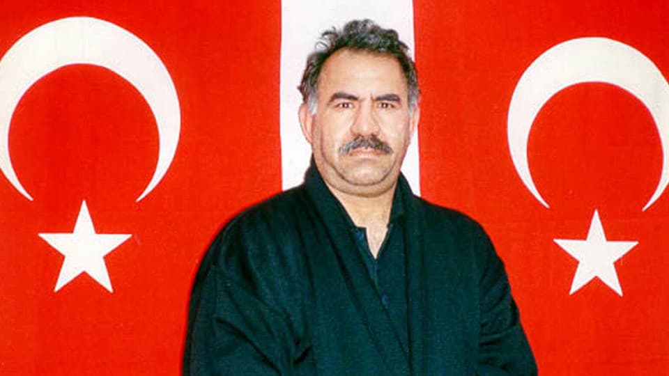 Porträt Abdullah Öcalan 