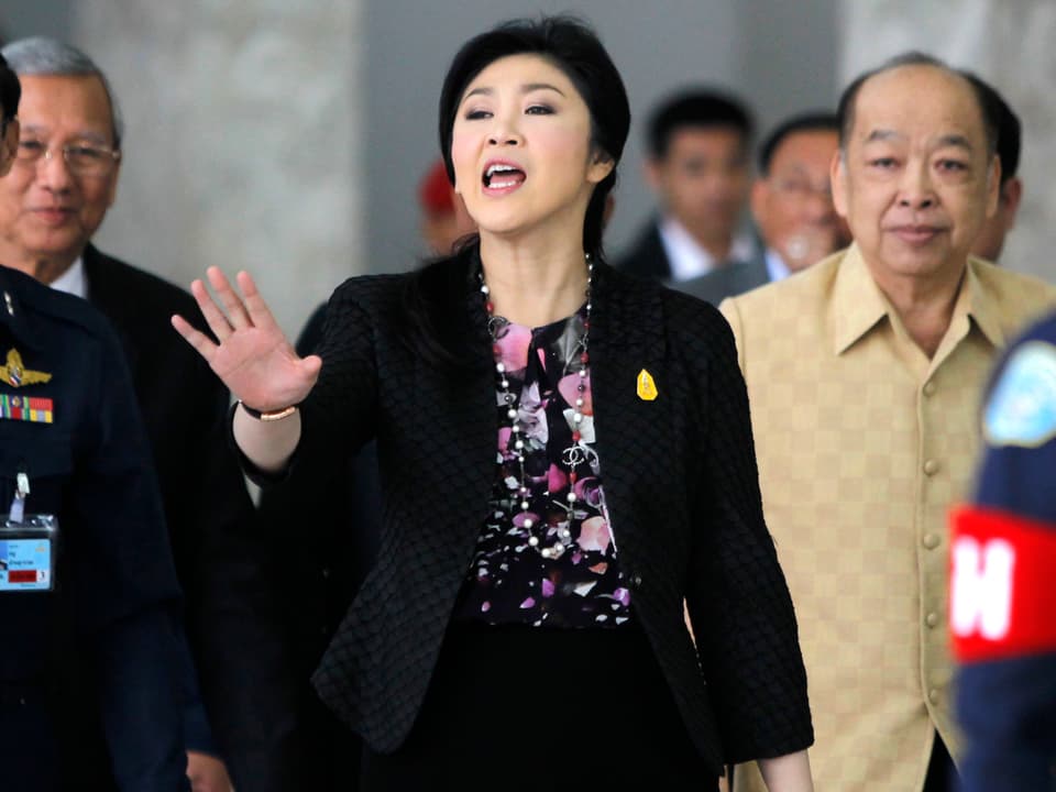 Ministerpräsidentin Shinawatra Yingluck 