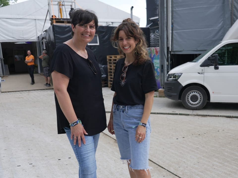 Helga with Celine Verdelis