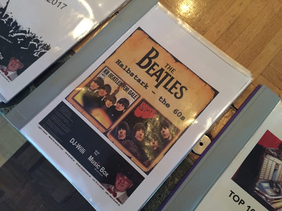 Plattencover der Beatles