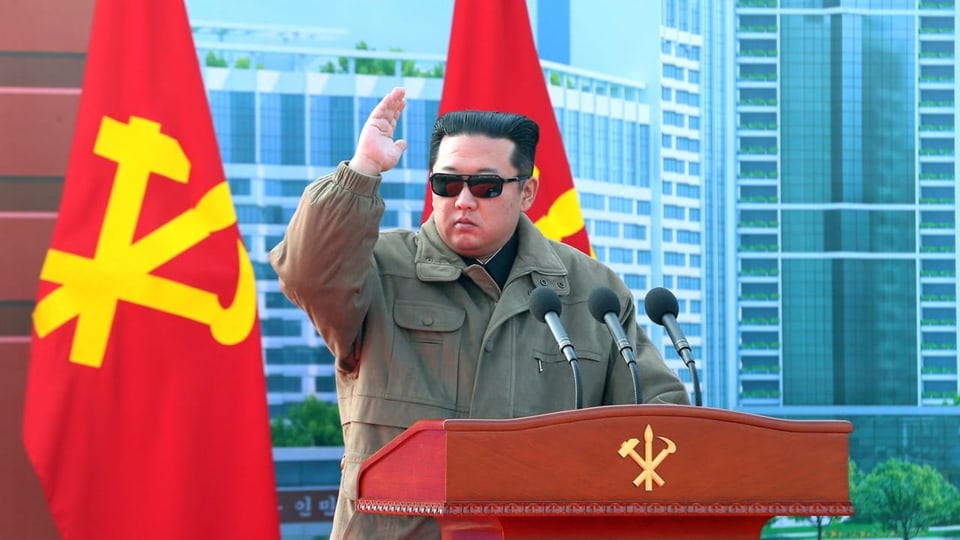 Kim Jong-Un bei einem Auftritt Anfang Februar in Pjöngjang.