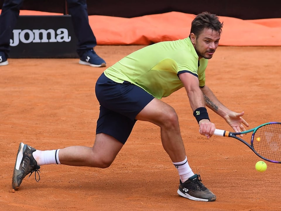 Wie in alten Zeiten Tennisspieler.