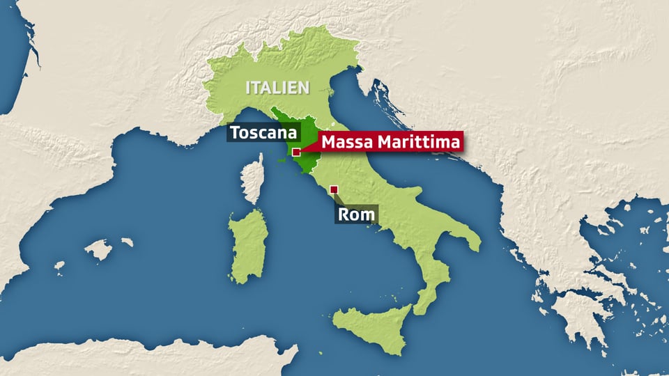 Italien-Karte.