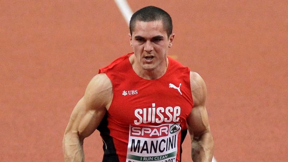 Pascal Mancini sprintet.