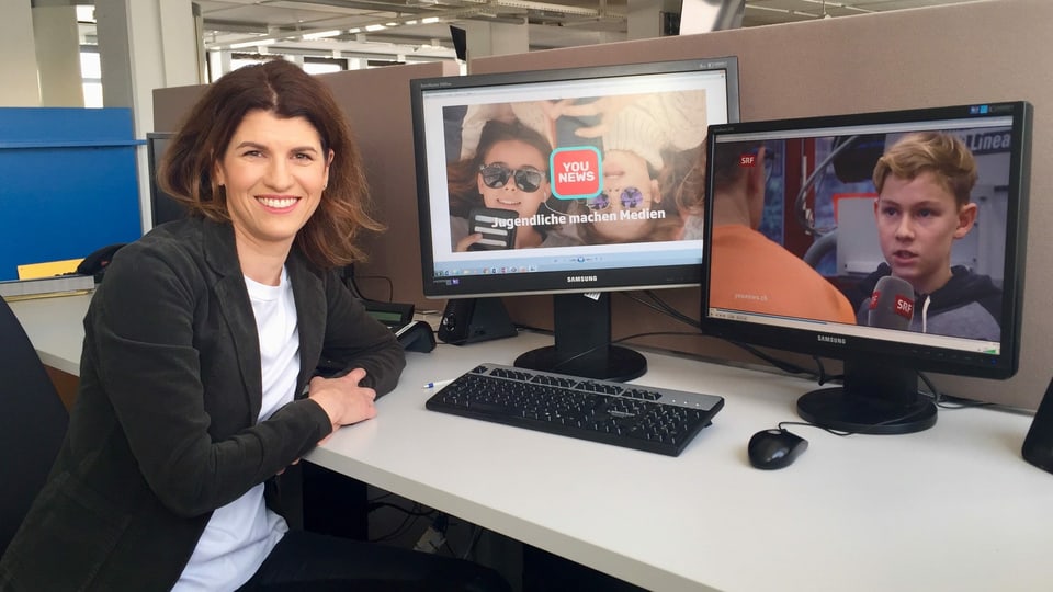 Viviane Manz hat «YouNews» gemeinsam mit zwei Kollegen 2018 ins Leben gerufen.