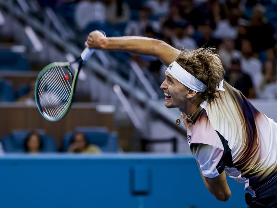 Greift er in der Sandsaison so richtig an? Alexander Zverev.