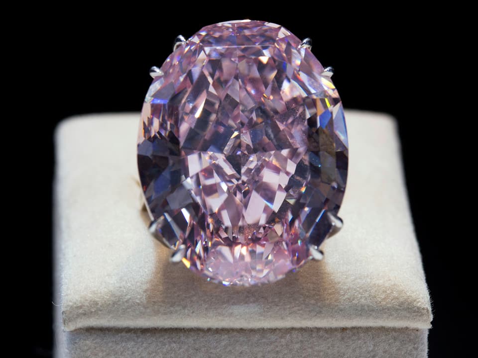 Der «Pink Star»: Mit 68 Millionen der teurste Diamant der Welt.