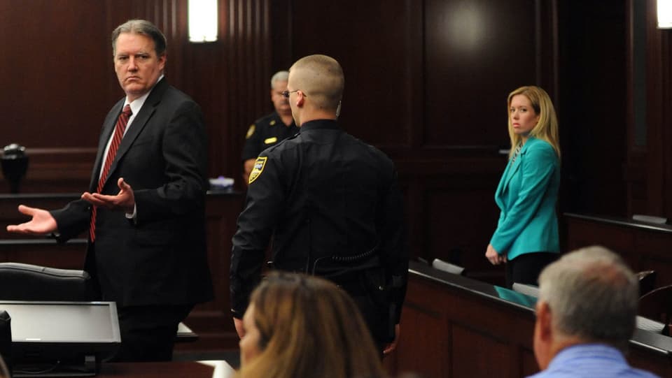 Michael Dunn vor Gericht in Jacksonville, Florida.