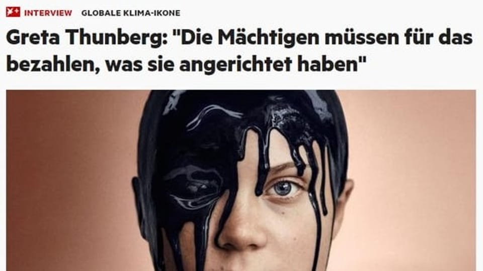 Interview mit KlimaIkone Greta Thunberg «Ich bin so glücklich wie