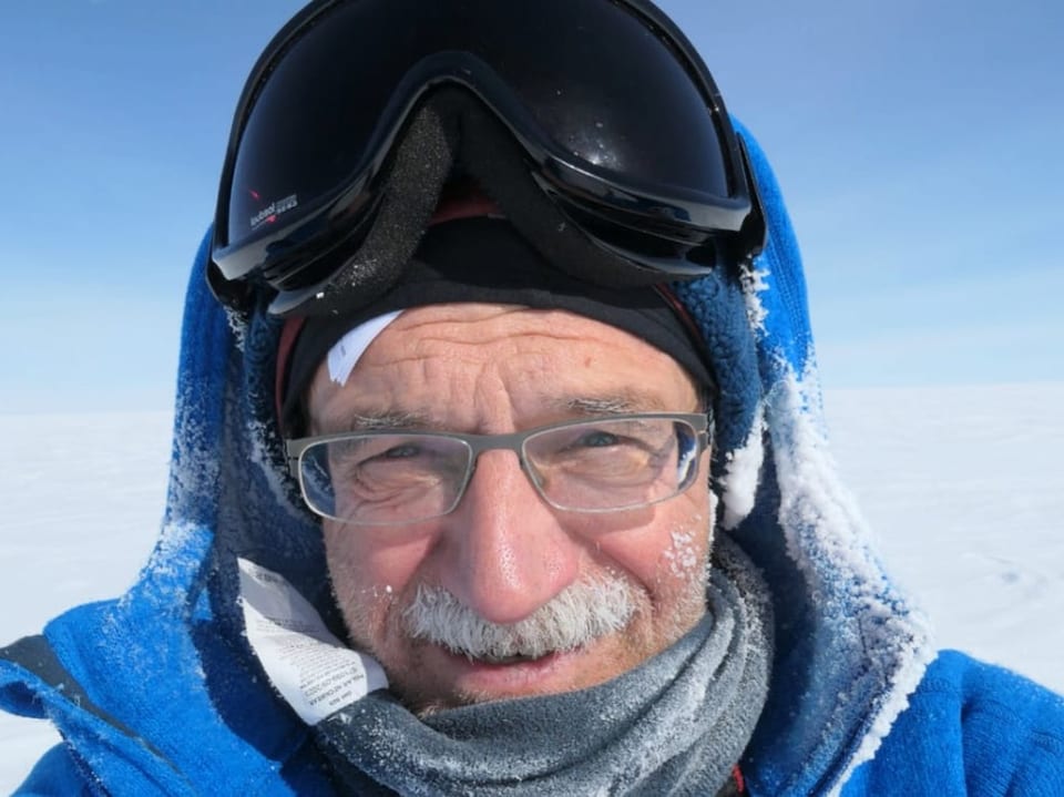 Selfie vom Klimaforscher Fortunat Joos