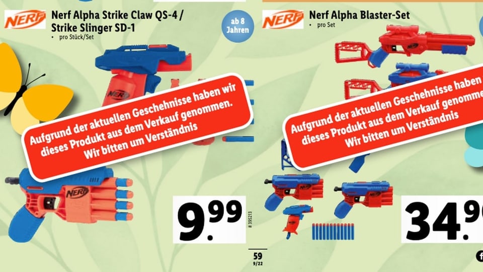 Lidl Prospekt.