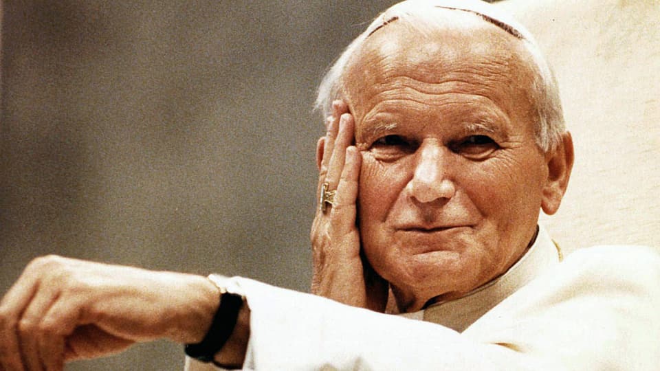 Papst Johannes Paul II. im Mai 1999.