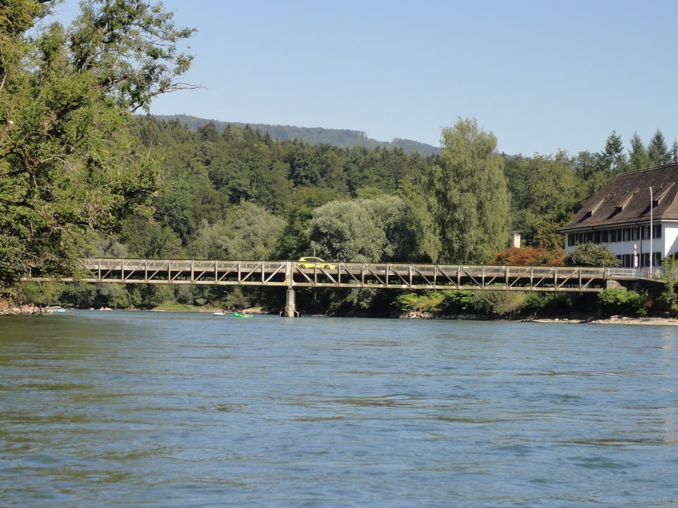 Alte Brücke über der Reuss