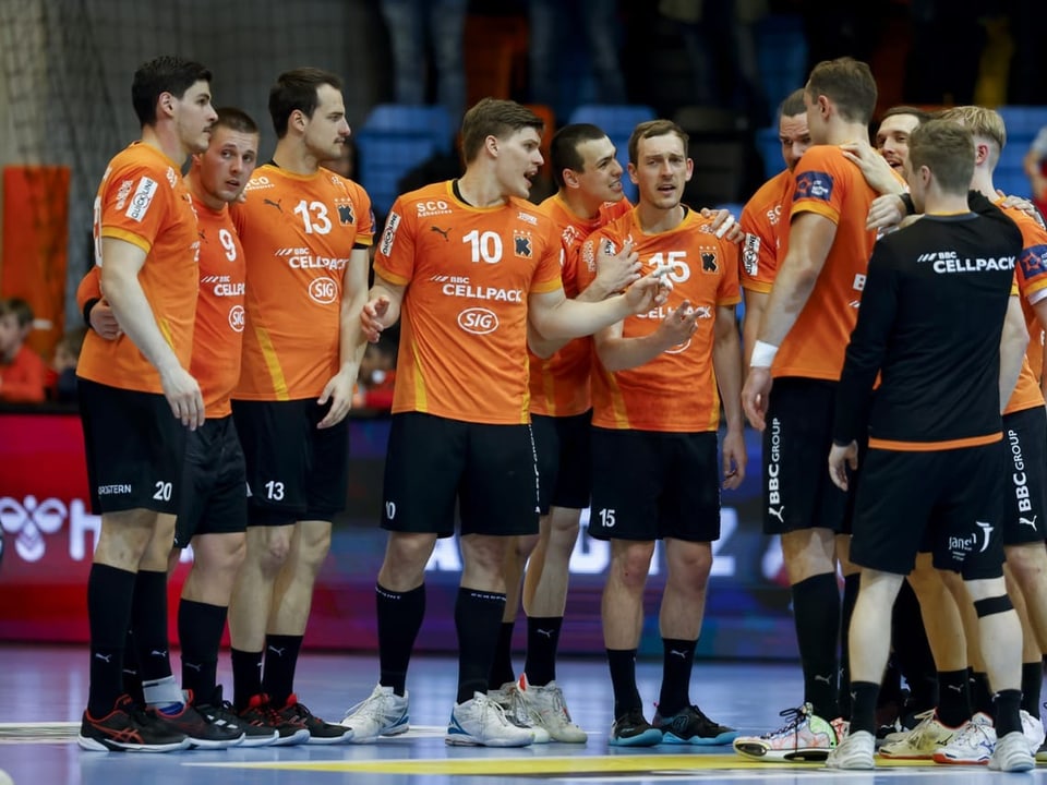 Ein Exploit ist gefragt Handballer