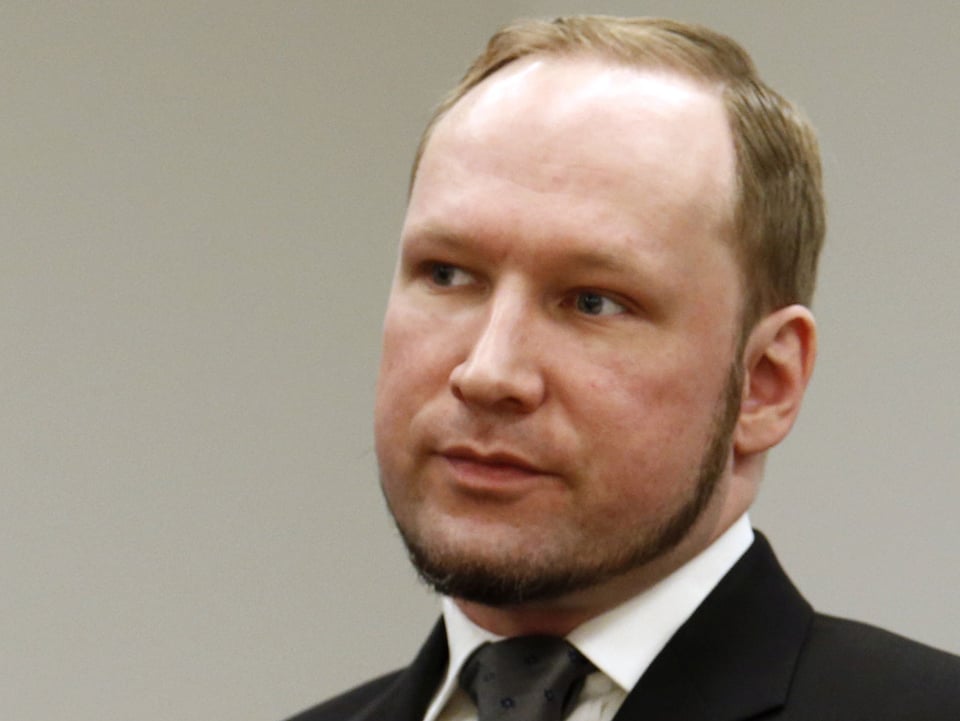 Breivik mit seinem Anwälten