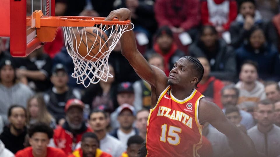 Clint Capela of the Atlanta Hawks