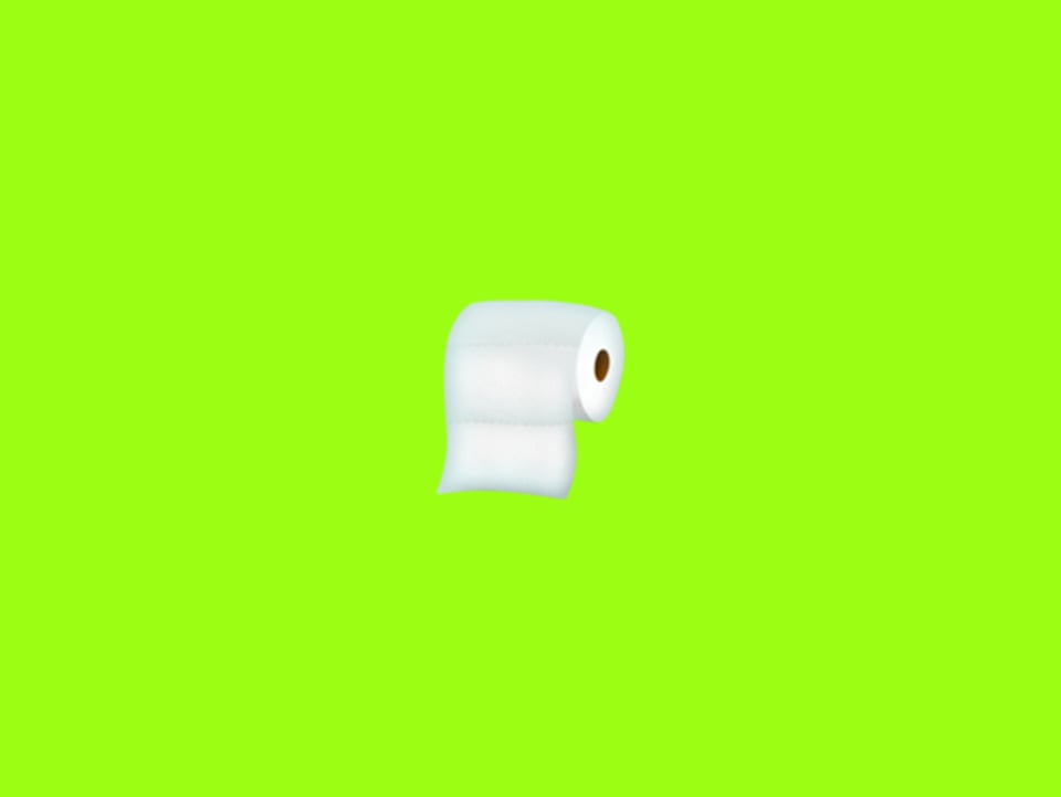 WC-Papier-Emoji