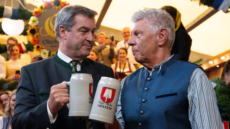 Markus Söder und Dieter Reiter. 