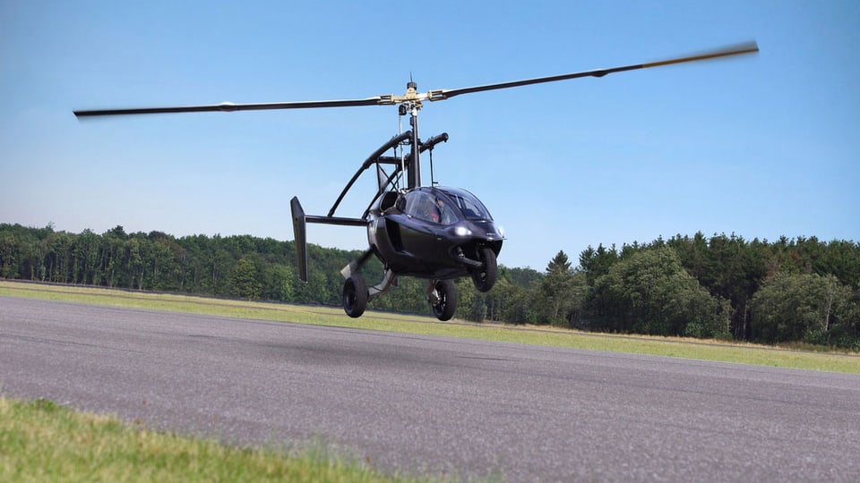 Bild des ultraleichten Hubschraubers von PAL-V.