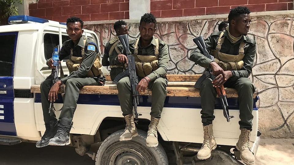 Somalische Sicherheitskräfte