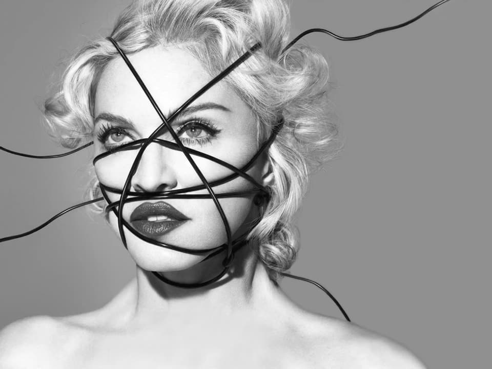 Madonna auf «Rebel Heart», ihrem letzten Album von 2015, welches weltweit zigfach auf Platz 1 landete.