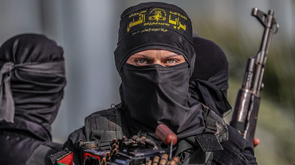 Angehöriger der Al-Quds-Brigaden, des bewaffneten Arms der Organisation.