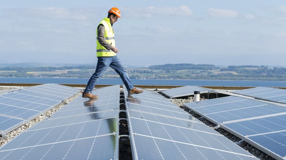 Aufholbedarf der Schweiz bei Wind- und Solarkraft