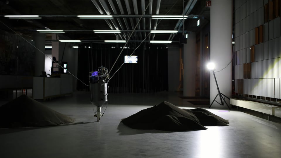 Eine Roboter-Installation im MuDA