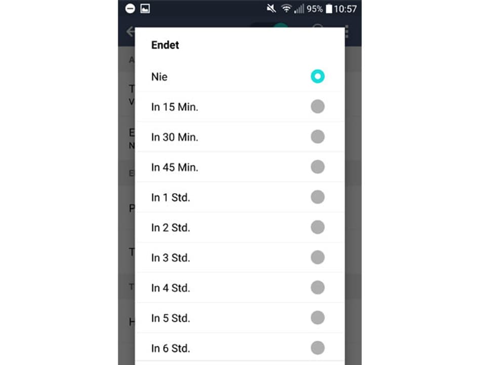 Screenshot Android-Phone