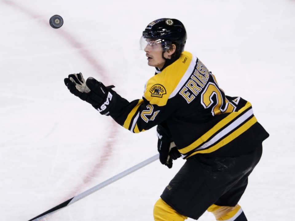 Loui Eriksson in einem Spiel mit den Boston Bruins.