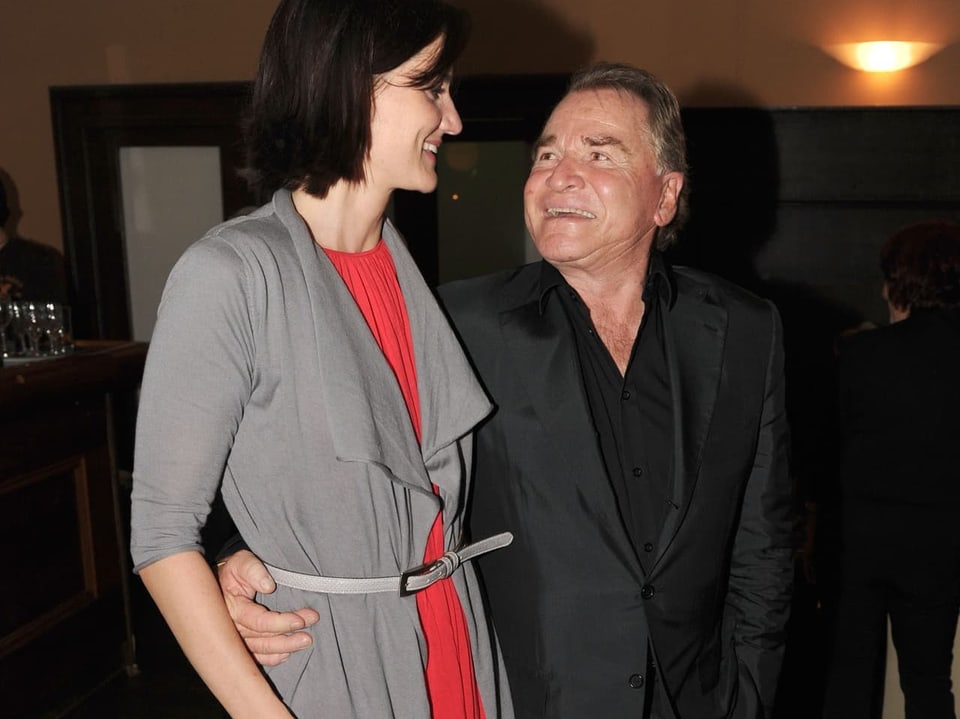 Fritz Wepper mit Susanne Kellermann, 2010. 