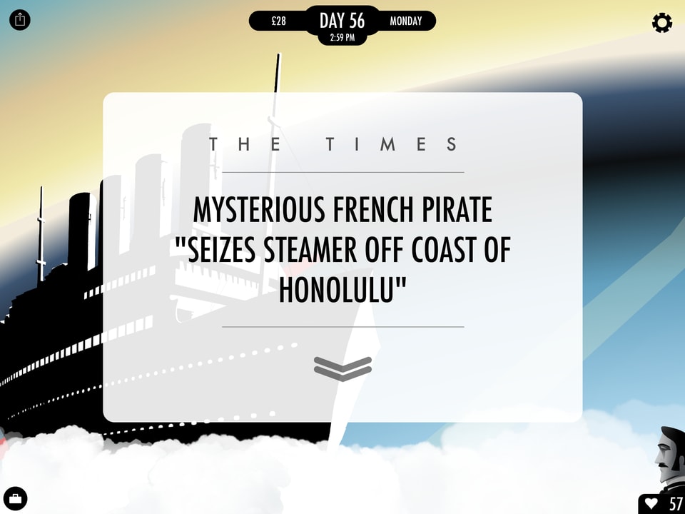 Schlagzeile: «Mysterious French Pirate Seizes Steamer Off Coast Of Honolulu»