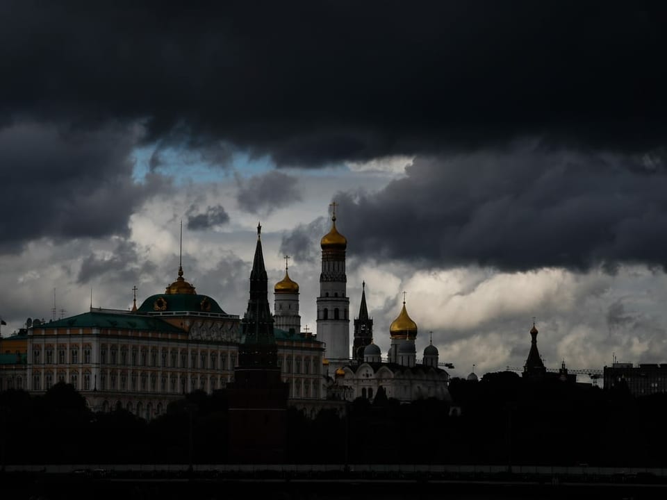 Wolken über dem Kreml