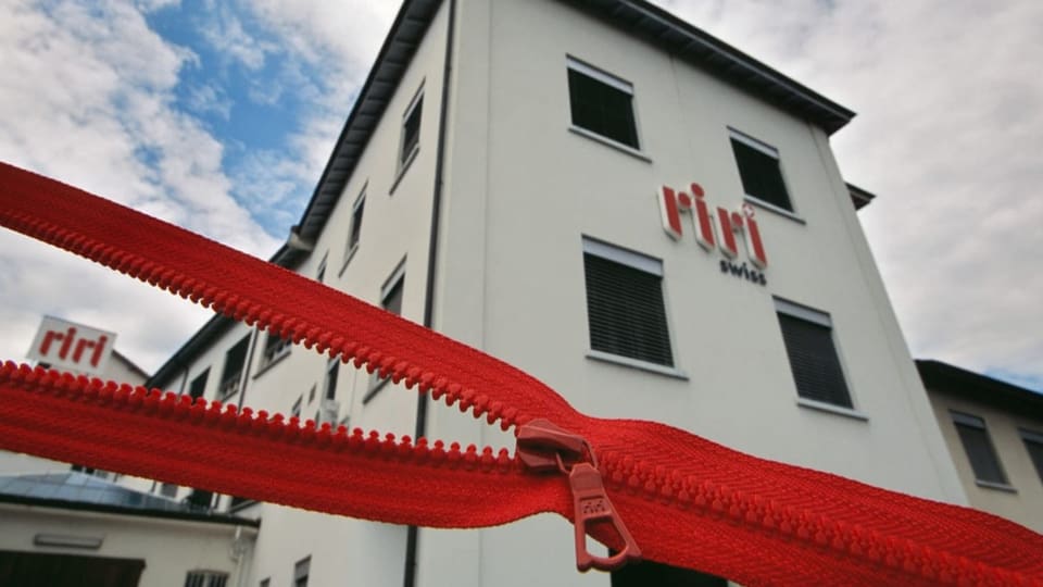 Die Produktionsstätte der Firma Riri in Mendrisio im Kanton Tessin.